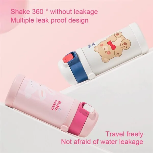 Cute Kids Insulated Water Bottle - Hình ảnh 7