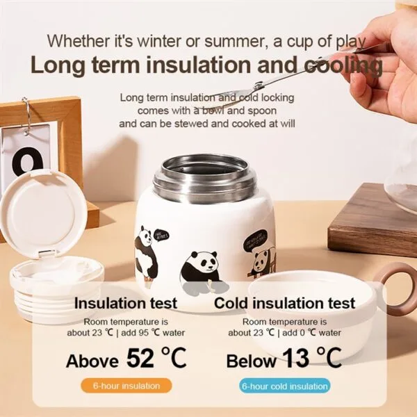 Funny Panda Insulated Food Jar — изображение 3