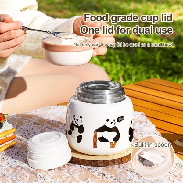 Funny Panda Insulated Food Jar — изображение 6