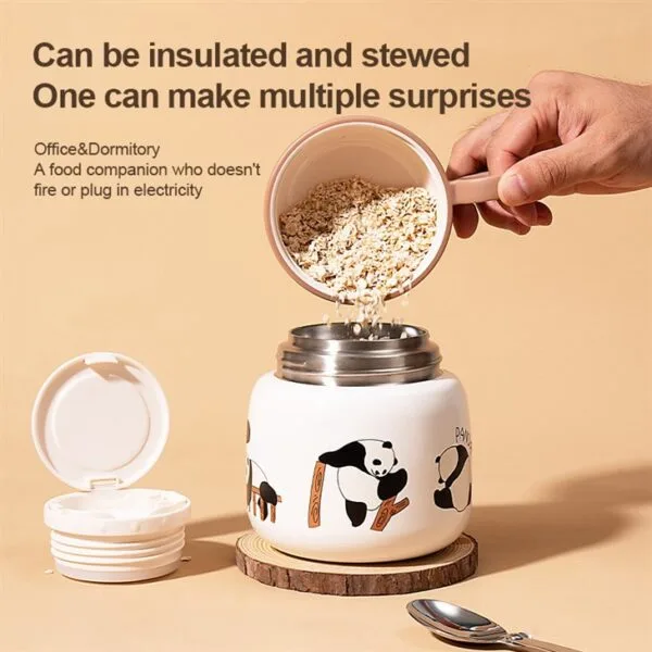 Funny Panda Insulated Food Jar — изображение 4