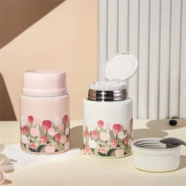 Thermos Food Jar with Spoon - Afbeelding 5