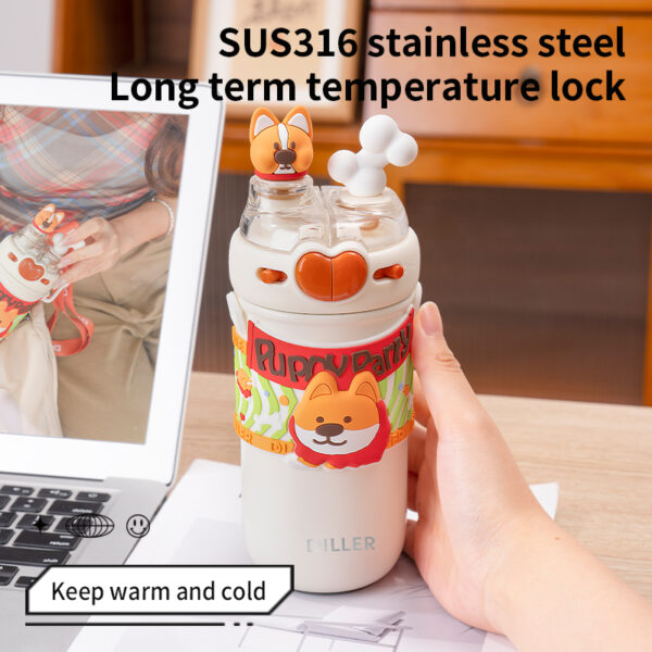 Vaccum Insulated Stainless Steel Water Bottle - รูปภาพ 2